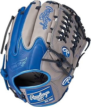 ローリングス:左投げ:大人用:軟式用グラブ:11.75インチ:グレー/ブルー Rawlings 交換無料 野球 グローブ 軟式 大人 左投げ ローリングス HOH